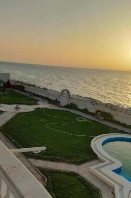 Panorama Apartment With A Charming Sea View Near Alexandria And Burg Elarab Intl Airport With Free Wifi شقة باطلالة ساحرة على البحر اول الساحل الشمالي Buitenkant foto