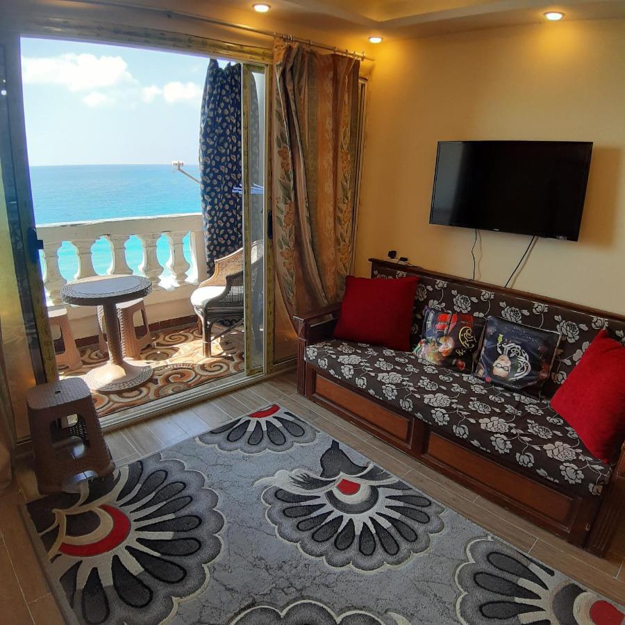 Panorama Apartment With A Charming Sea View Near Alexandria And Burg Elarab Intl Airport With Free Wifi شقة باطلالة ساحرة على البحر اول الساحل الشمالي Buitenkant foto
