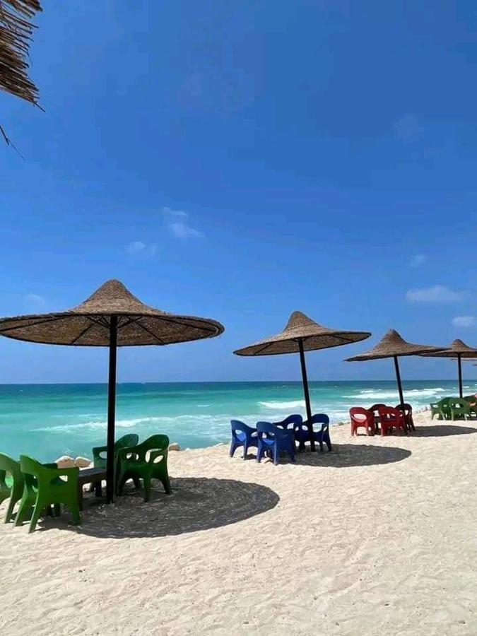 Panorama Apartment With A Charming Sea View Near Alexandria And Burg Elarab Intl Airport With Free Wifi شقة باطلالة ساحرة على البحر اول الساحل الشمالي Buitenkant foto