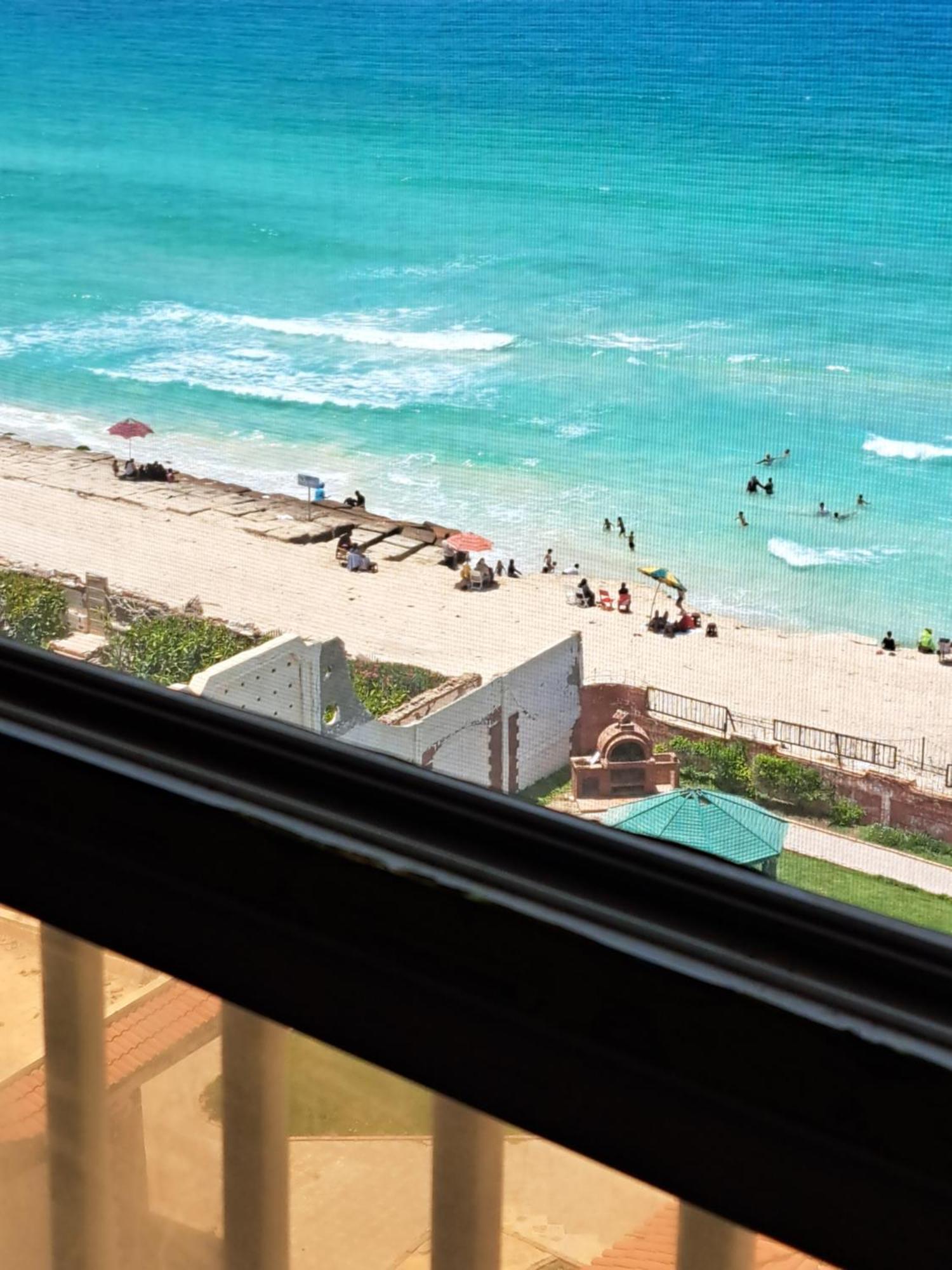 Panorama Apartment With A Charming Sea View Near Alexandria And Burg Elarab Intl Airport With Free Wifi شقة باطلالة ساحرة على البحر اول الساحل الشمالي Buitenkant foto