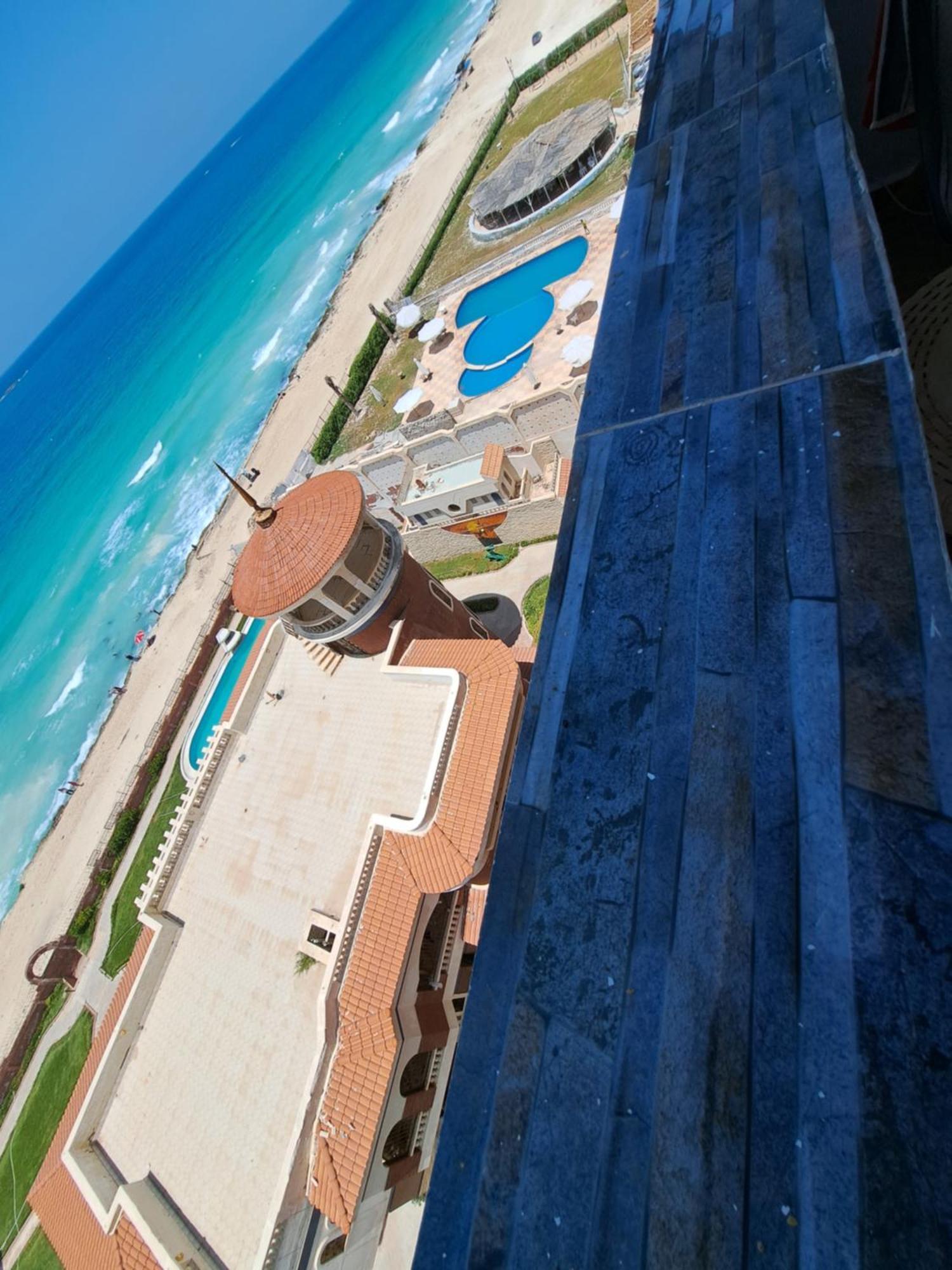 Panorama Apartment With A Charming Sea View Near Alexandria And Burg Elarab Intl Airport With Free Wifi شقة باطلالة ساحرة على البحر اول الساحل الشمالي Buitenkant foto