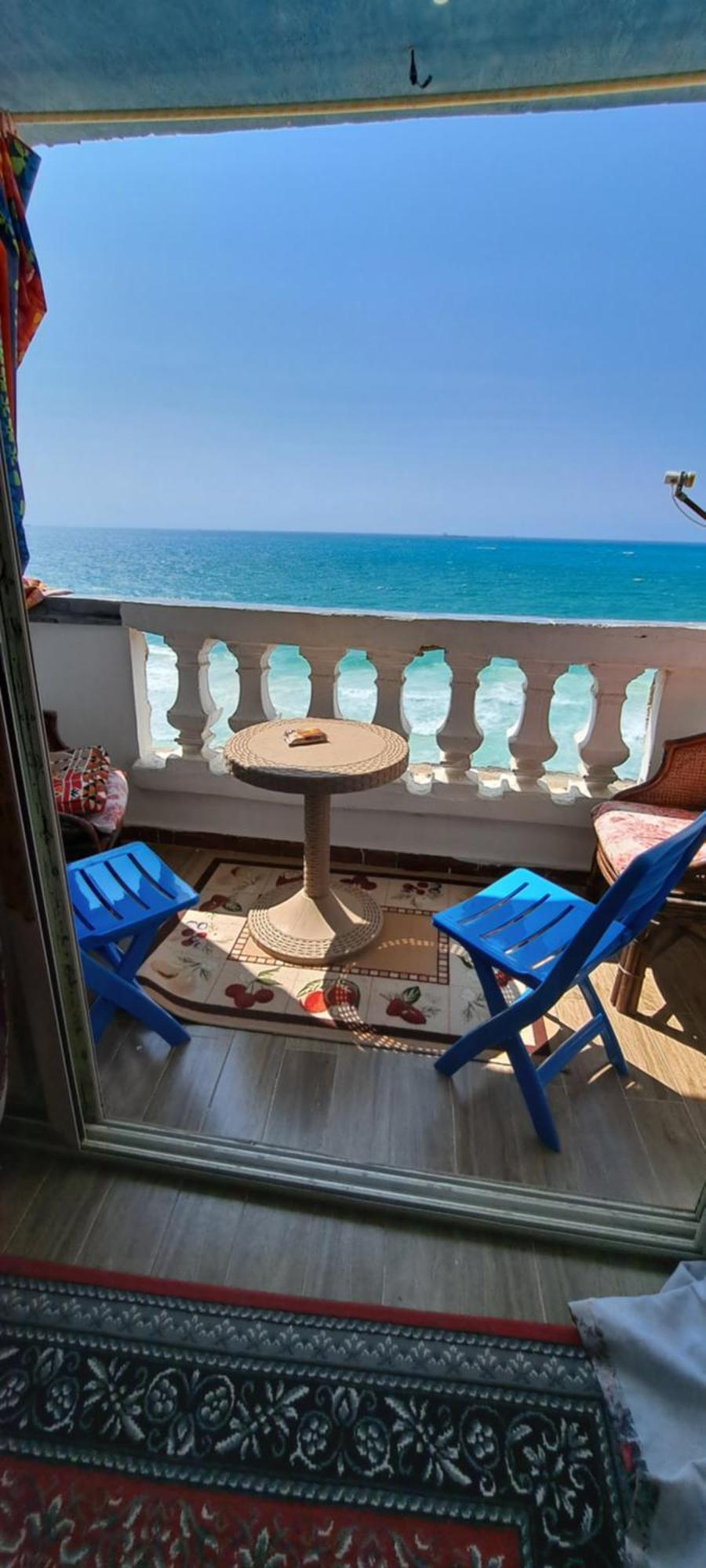 Panorama Apartment With A Charming Sea View Near Alexandria And Burg Elarab Intl Airport With Free Wifi شقة باطلالة ساحرة على البحر اول الساحل الشمالي Buitenkant foto