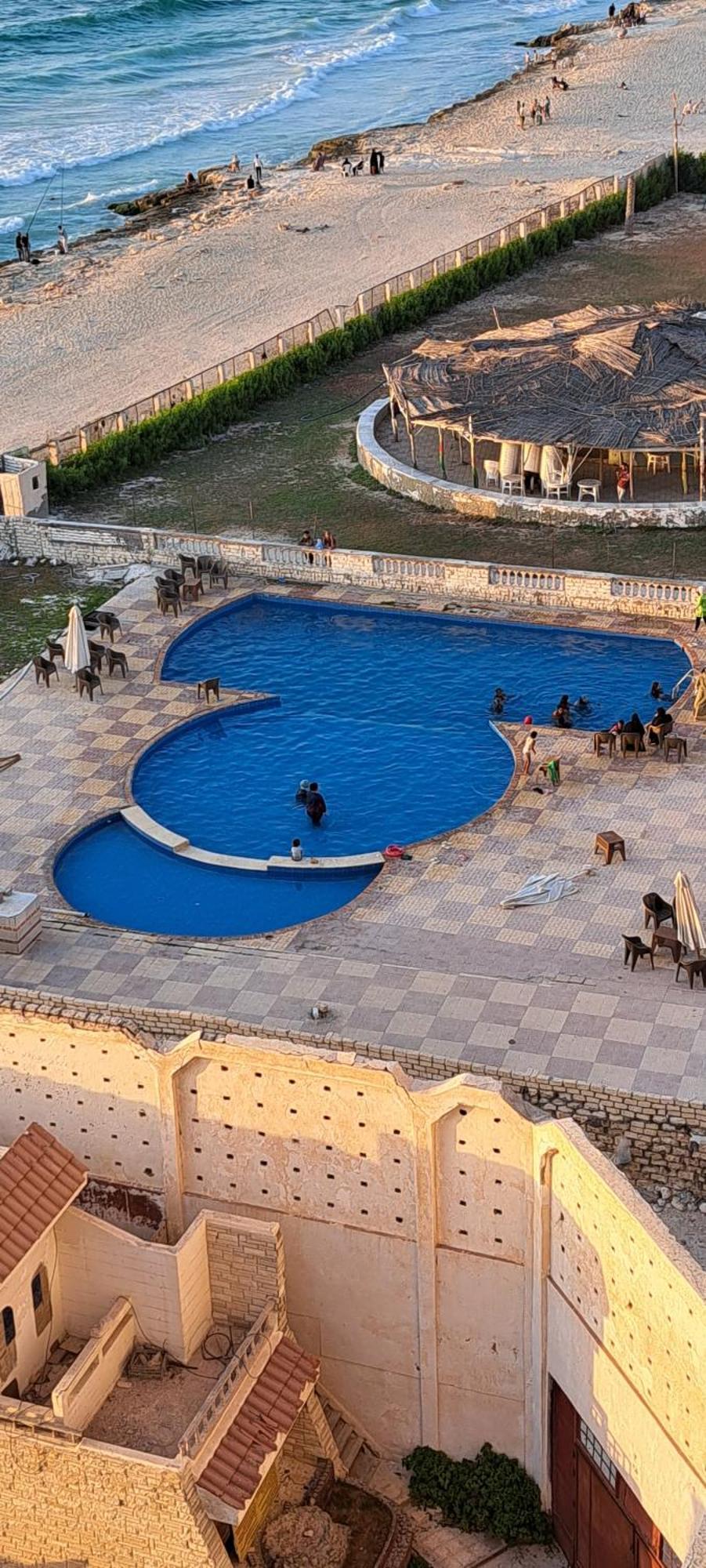 Panorama Apartment With A Charming Sea View Near Alexandria And Burg Elarab Intl Airport With Free Wifi شقة باطلالة ساحرة على البحر اول الساحل الشمالي Buitenkant foto