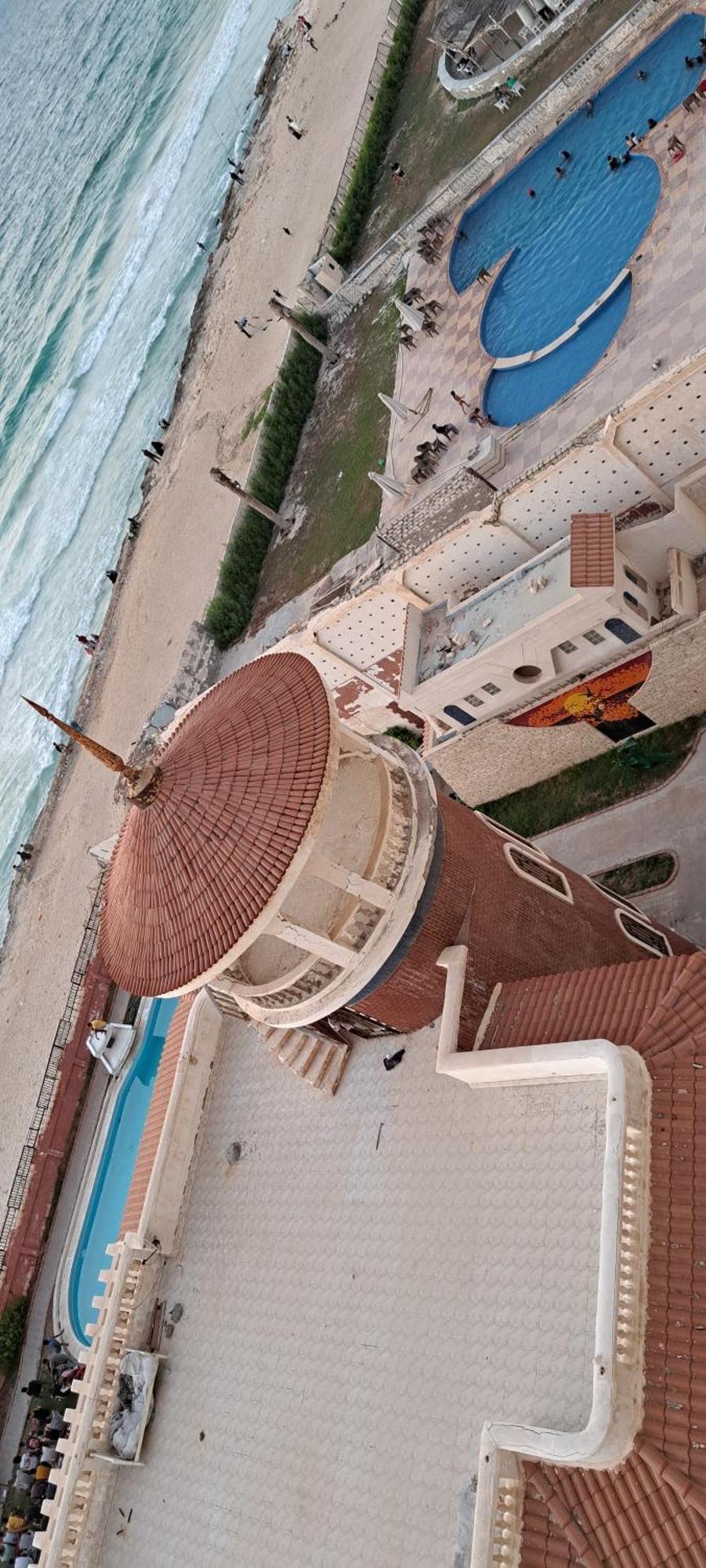 Panorama Apartment With A Charming Sea View Near Alexandria And Burg Elarab Intl Airport With Free Wifi شقة باطلالة ساحرة على البحر اول الساحل الشمالي Buitenkant foto