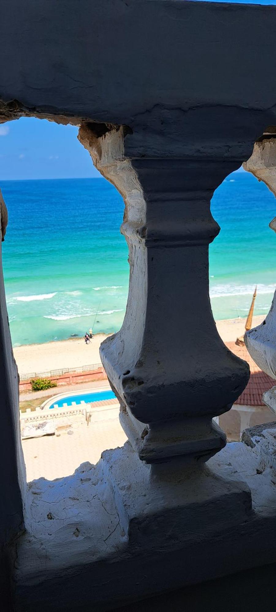 Panorama Apartment With A Charming Sea View Near Alexandria And Burg Elarab Intl Airport With Free Wifi شقة باطلالة ساحرة على البحر اول الساحل الشمالي Buitenkant foto