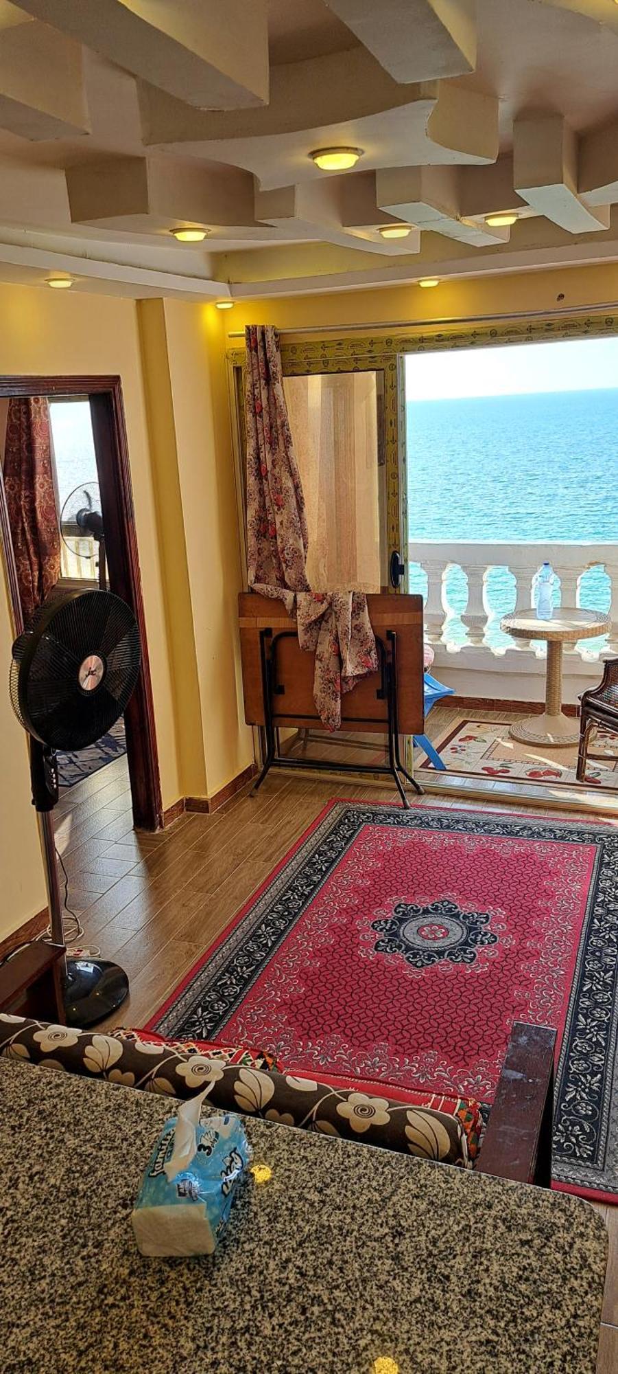 Panorama Apartment With A Charming Sea View Near Alexandria And Burg Elarab Intl Airport With Free Wifi شقة باطلالة ساحرة على البحر اول الساحل الشمالي Buitenkant foto