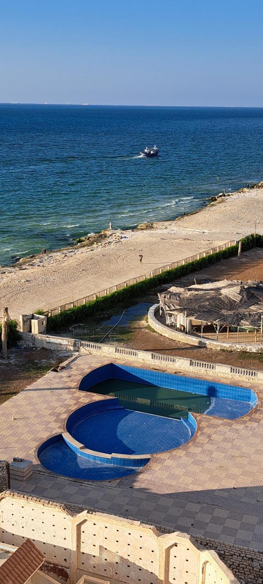 Panorama Apartment With A Charming Sea View Near Alexandria And Burg Elarab Intl Airport With Free Wifi شقة باطلالة ساحرة على البحر اول الساحل الشمالي Buitenkant foto